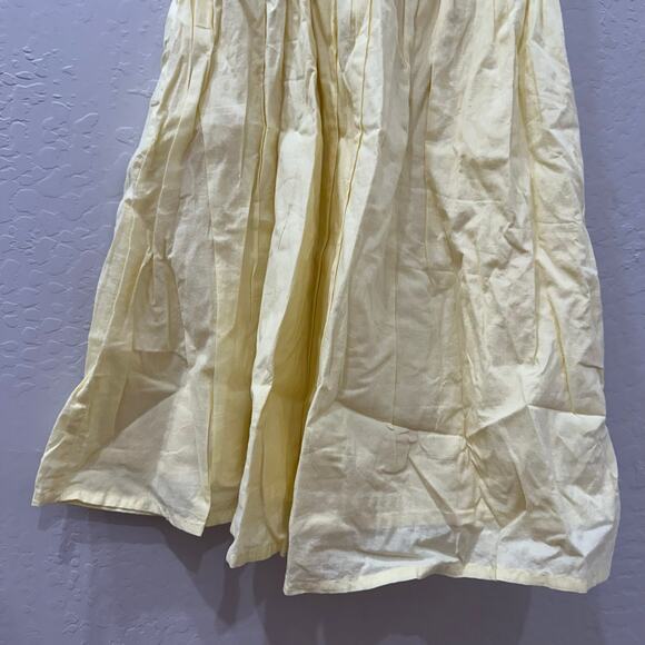 NWT Cheeni Yellow Sunshine Embroidered Tank Dress - Picture 4 of 8